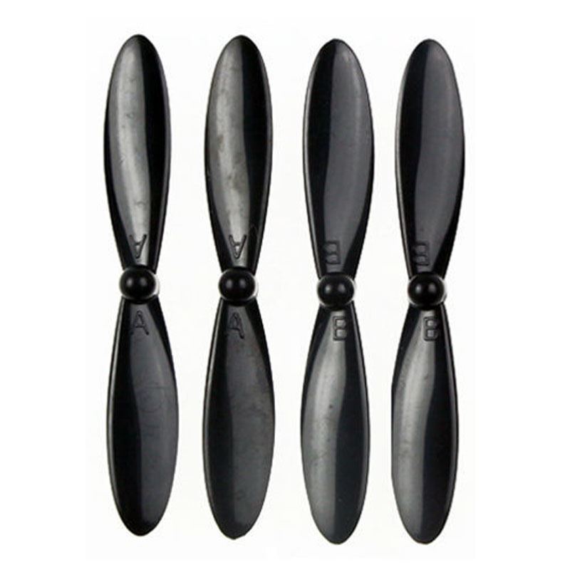 Hélices HUBSAN X4 H107 H107L H107C H107D H108C QX90 Hélices Original NincoAir RC