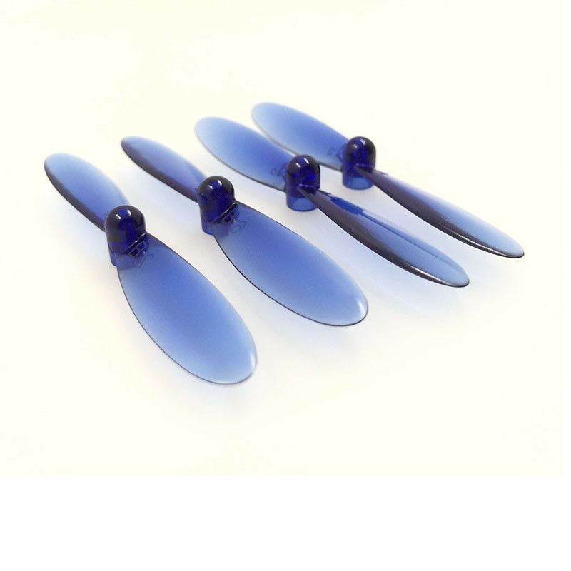 Hélices Transparentes HUBSAN X4 H107 H107L H107C H107D H108C QX90 Multicolores.