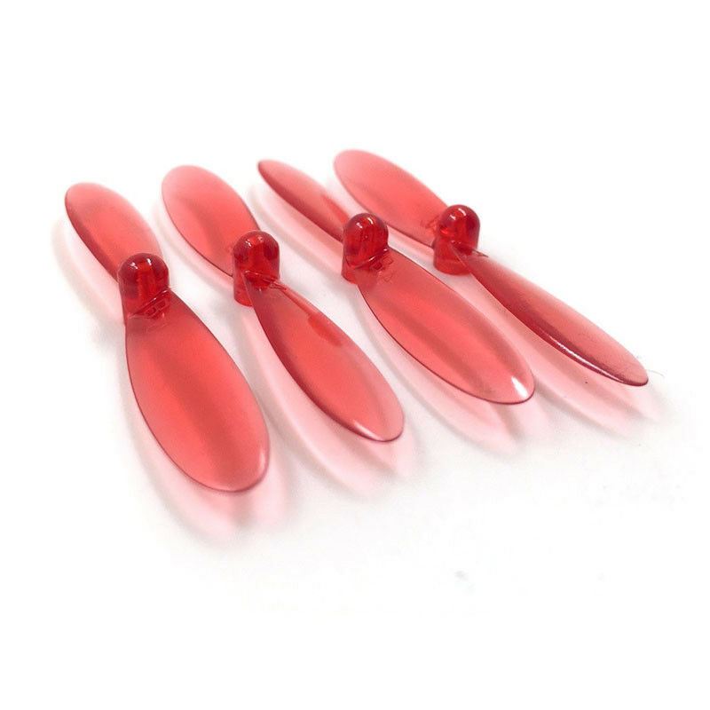 Hélices Transparentes HUBSAN X4 H107 H107L H107C H107D H108C QX90 Multicolores.