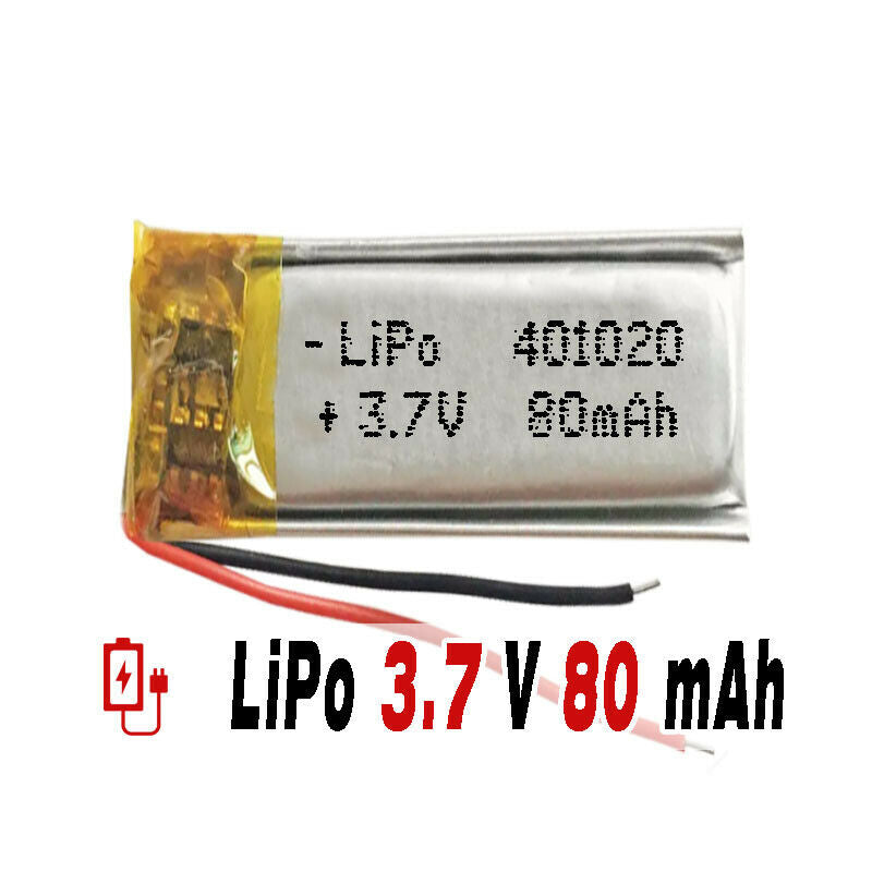Batteria LiPo 501929 3.7V 240mAh 1S – Per Telefono, GPS, MP3, LED, Piccoli Dispositivi