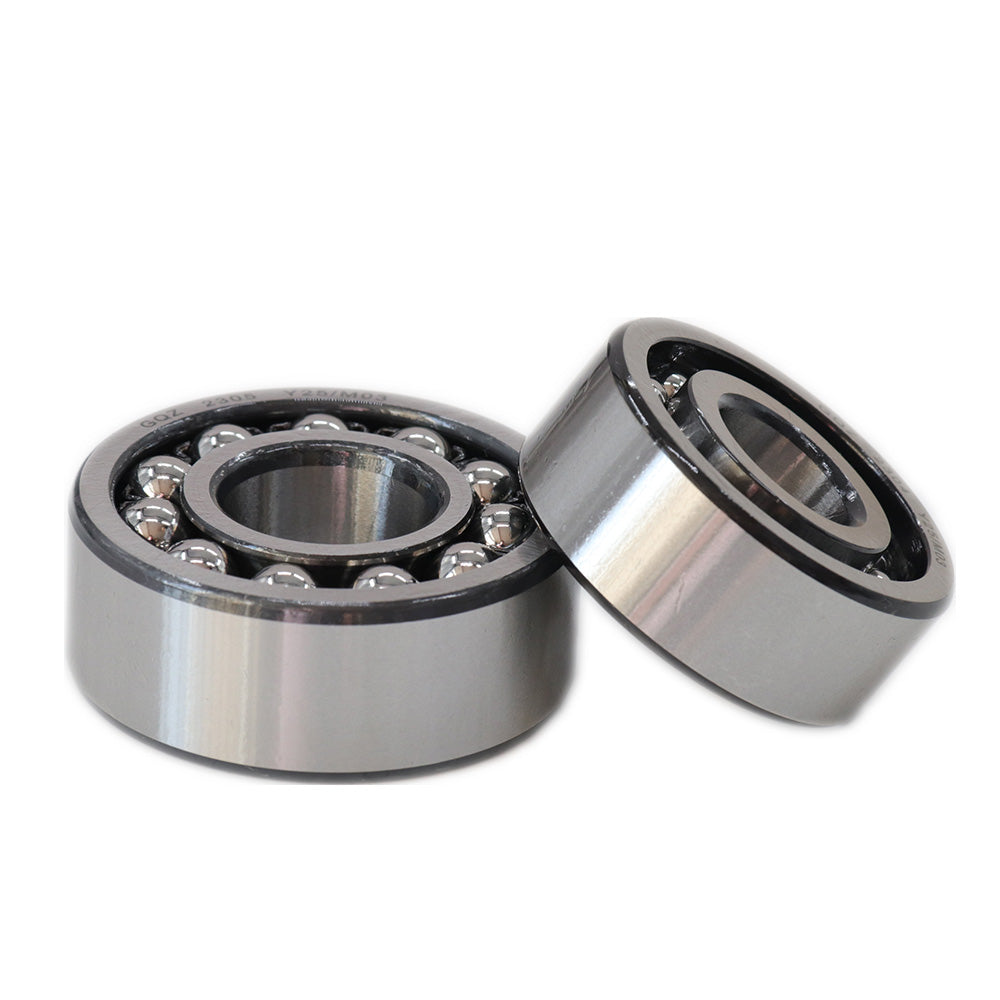 GQZ Bearing 2304 Rodamiento de bolas autoalineables de doble hilera 20x52x21mm Double Row Self-Aligning Ball Bearings de alta precisión de Metal para bricolaje mecánico Peso 0.213kg|2304