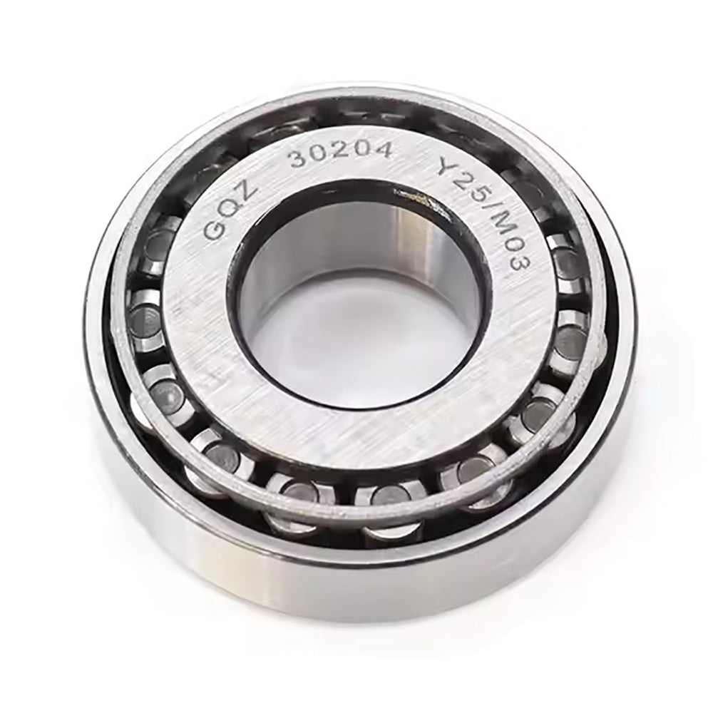 GQZ Bearing 30204 Rodamiento de cono y copa de rodillos cónicos 20x47x15.25mm Tapered Roller Bearing de alta precisión de Metal para bricolaje y dispositivos mecánicos Peso 0.125kg|30204