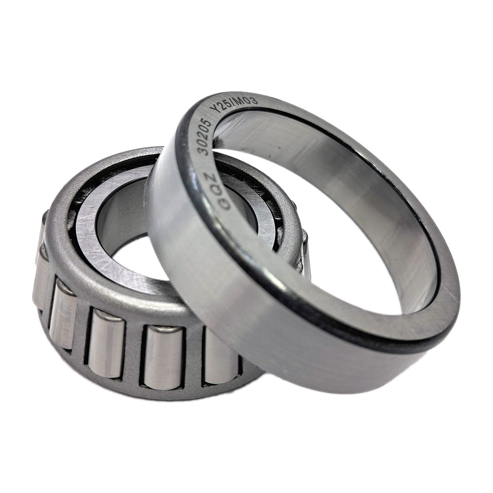 GQZ Bearing 30205 Rodamiento de cono y copa de rodillos cónicos 25x52x16.25mm Tapered Roller Bearing de alta precisión de Metal para bricolaje y dispositivos mecánicos Peso 0.153kg|30205