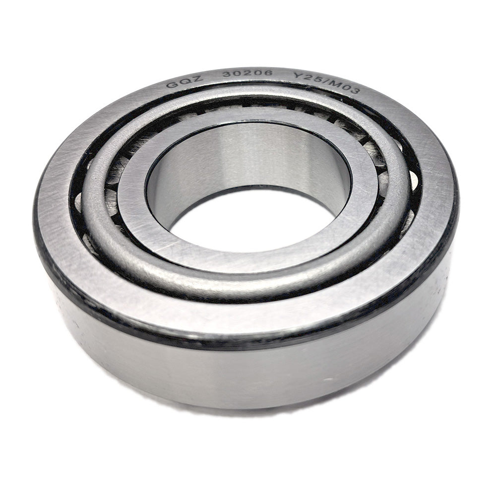 GQZ Bearing 30206 Rodamiento de cono y copa de rodillos cónicos 30x62x17.25mm Tapered Roller Bearing de alta precisión de Metal para bricolaje y dispositivos mecánicos Peso 0.23kg |30206