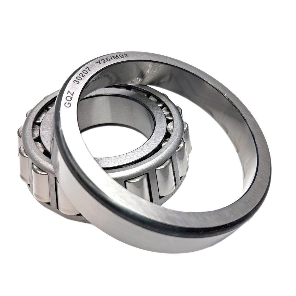 GQZ Bearing 30207 Rodamiento de cono y copa de rodillos cónicos 35x72x18.25mm Tapered Roller Bearing de alta precisión de Metal para bricolaje y dispositivos mecánicos Peso 0.329kg|30207