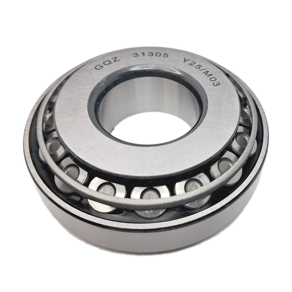 GQZ Bearing 31305 Rodamiento de cono y copa de rodillos cónicos 25x62x18.25mm Tapered Roller Bearing de alta precisión de Metal para bricolaje y dispositivos mecánicos Peso 0.262kg|31305
