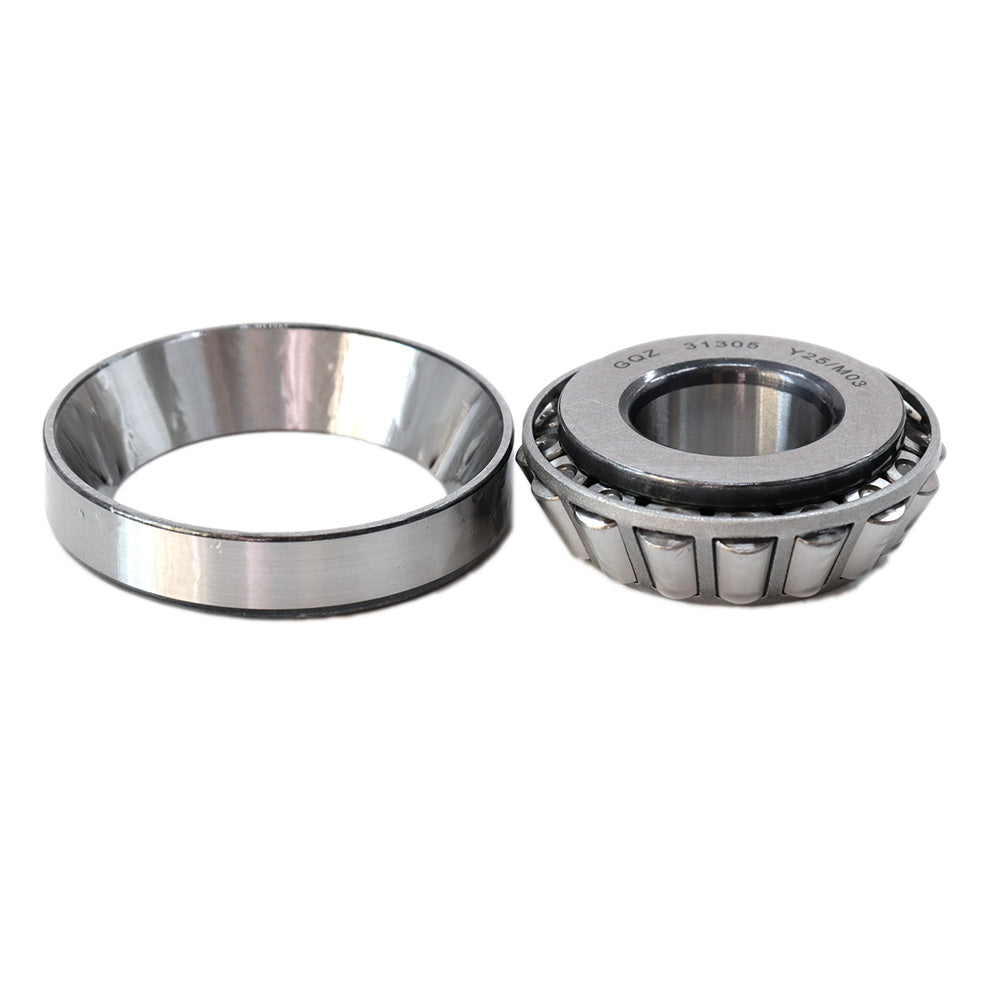 GQZ Bearing 31305 Rodamiento de cono y copa de rodillos cónicos 25x62x18.25mm Tapered Roller Bearing de alta precisión de Metal para bricolaje y dispositivos mecánicos Peso 0.262kg|31305