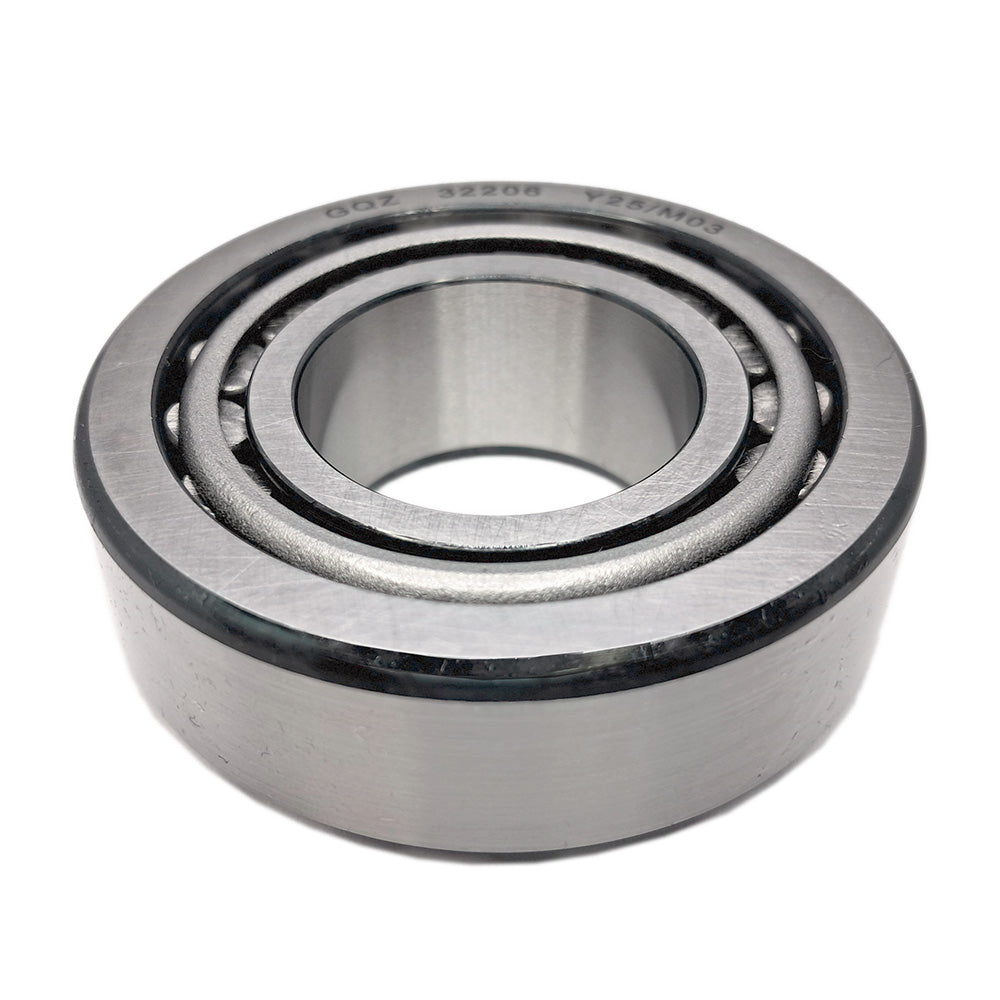 GQZ Bearing 32206 Rodamiento de cono y copa de rodillos cónicos 30x62x21.25mm Tapered Roller Bearing de alta precisión de Metal para bricolaje y dispositivos mecánicos Peso 0.286kg|32206