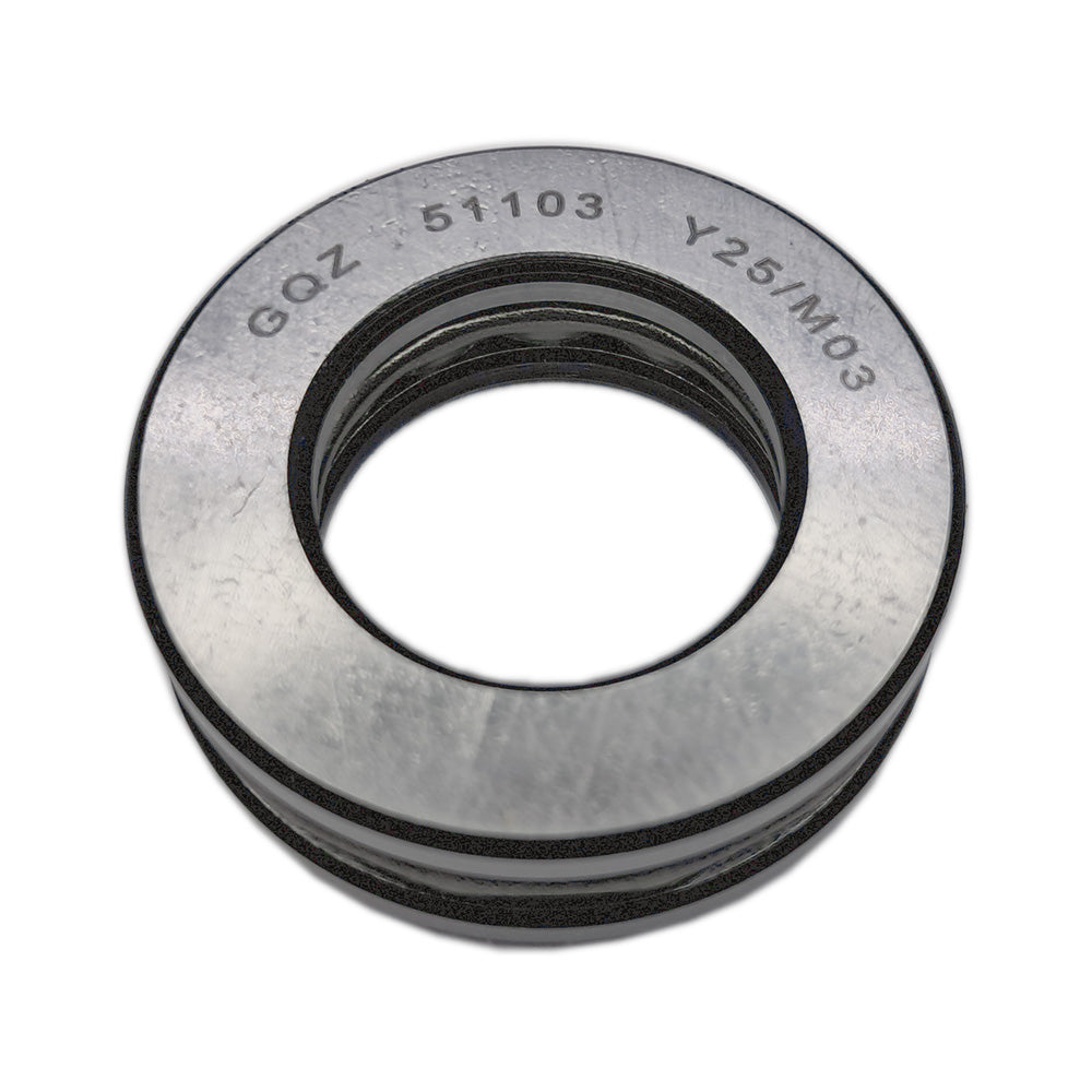 GQZ Bearing 51103 Rodamiento rígido axial de bolas 17x30x9mm Axial Ball Thrust Bearing rodamiento de bolas de empuje, rodamiento axial plano de vía convexa Peso 0.025kg |51103