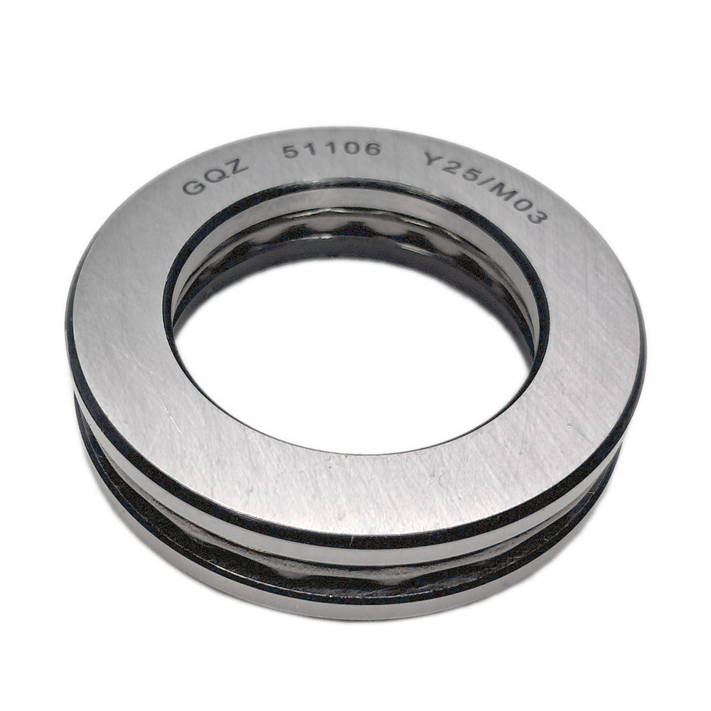 GQZ Bearing 51106 Rodamiento rígido axial de bolas 30x47x11mm Axial Ball Thrust Bearing rodamiento de bolas de empuje, rodamiento axial plano de vía convexa Peso 0.065kg |51106