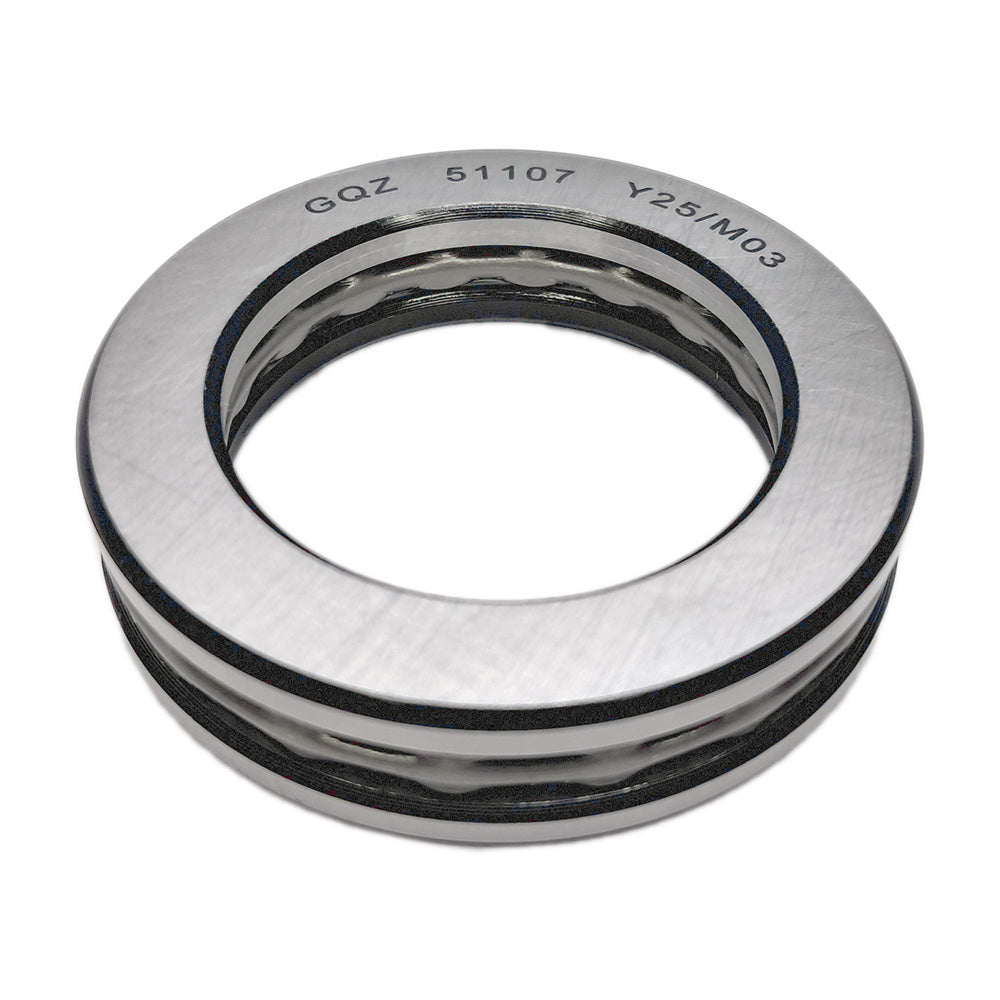 GQZ Bearing 51107 Rodamiento rígido axial de bolas 35x52x12mm Axial Ball Thrust Bearing rodamiento de bolas de empuje, rodamiento axial plano de vía convexa Peso 0.081kg |51107