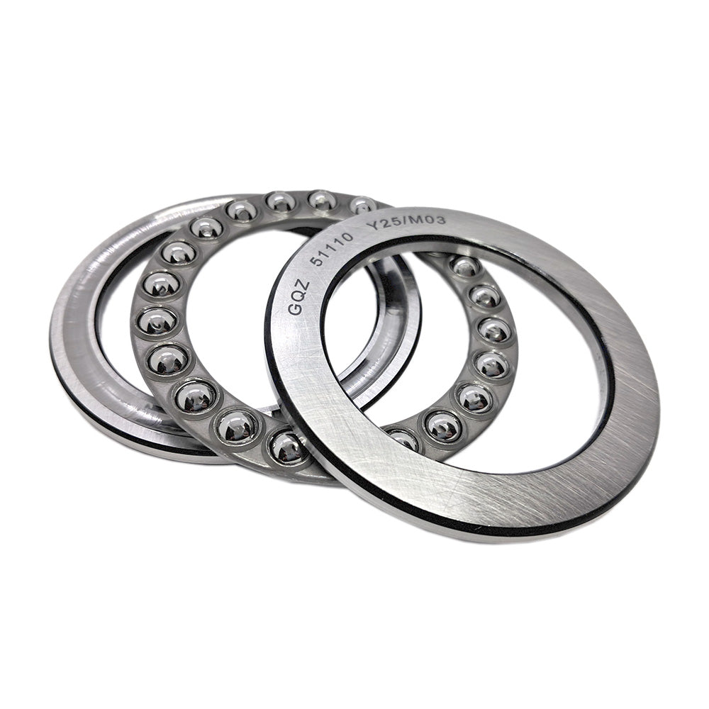 GQZ Bearing 51110 Rodamiento rígido axial de bolas 50x70x14mm Axial Ball Thrust Bearing rodamiento de bolas de empuje, rodamiento axial plano de vía convexa Peso 0.148kg |51110