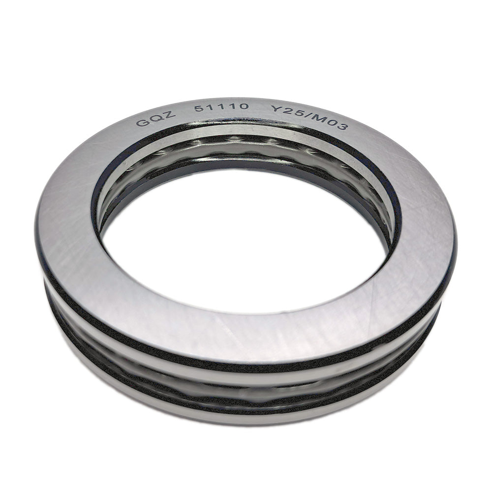 GQZ Bearing 51110 Rodamiento rígido axial de bolas 50x70x14mm Axial Ball Thrust Bearing rodamiento de bolas de empuje, rodamiento axial plano de vía convexa Peso 0.148kg |51110