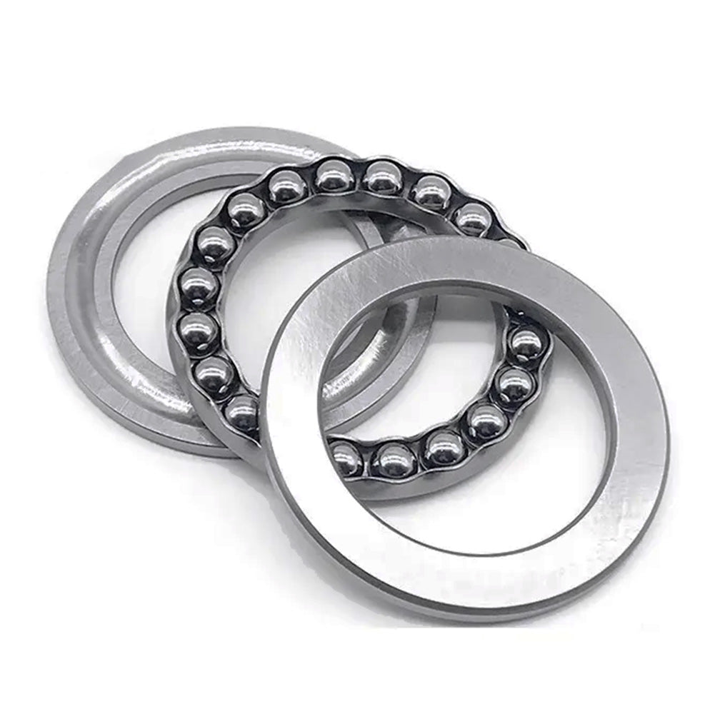 GQZ Bearing 51112 Rodamiento rígido axial de bolas 60x85x17mm Axial Ball Thrust Bearing rodamiento de bolas de empuje, rodamiento axial plano de vía convexa Peso 0.284kg |51112