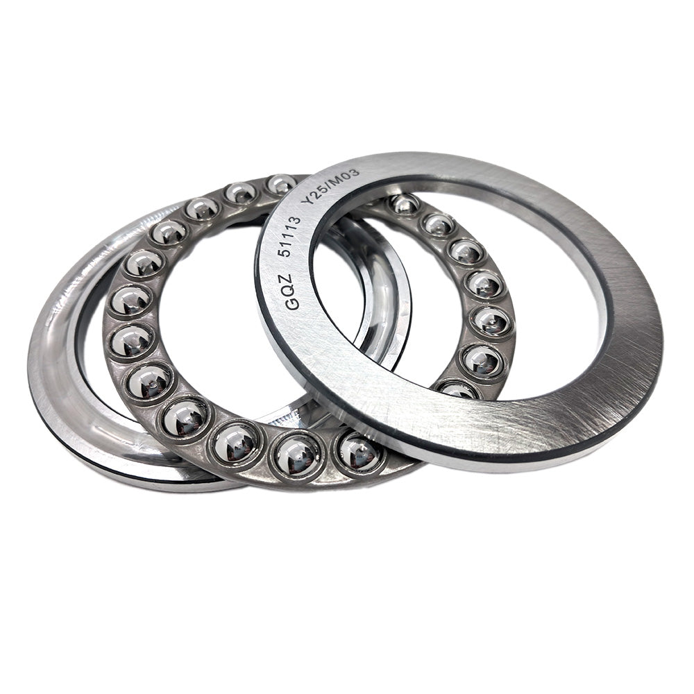 GQZ Bearing 51113 Rodamiento rígido axial de bolas 65x90x18mm Axial Ball Thrust Bearing rodamiento de bolas de empuje, rodamiento axial plano de vía convexa Peso 0.324kg |51113