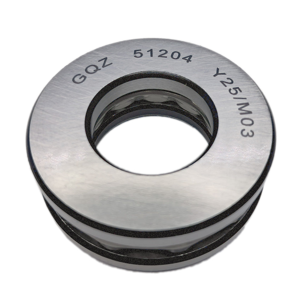 GQZ Bearing 51204 Rodamiento rígido axial de bolas 20x40x14mm Axial Ball Thrust Bearing rodamiento de bolas de empuje, rodamiento axial plano de vía convexa Peso 0.077kg |51204