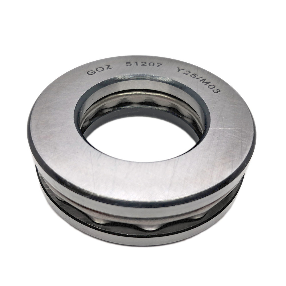 GQZ Bearing 51207 Rodamiento rígido axial de bolas 35x62x18mm Axial Ball Thrust Bearing rodamiento de bolas de empuje, rodamiento axial plano de vía convexa Peso 0.21kg |51207