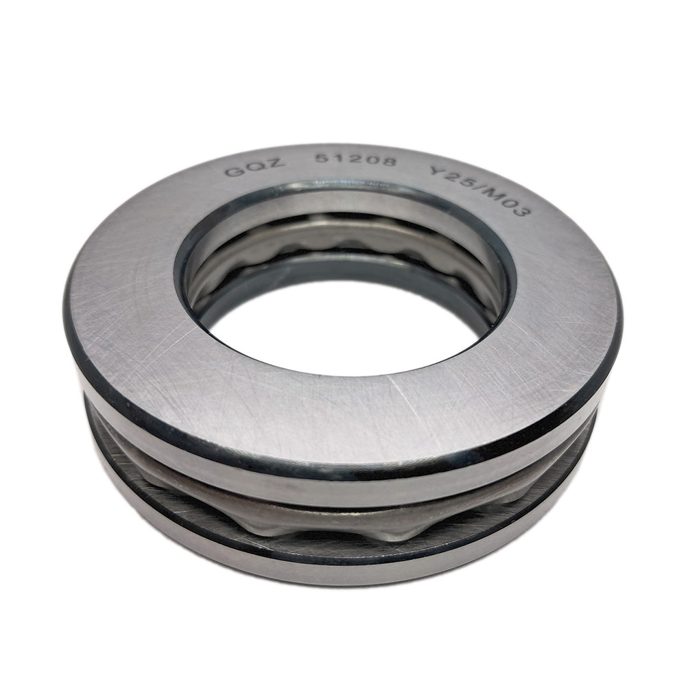 GQZ Bearing 51208 Rodamiento rígido axial de bolas 40x68x19mm Axial Ball Thrust Bearing rodamiento de bolas de empuje, rodamiento axial plano de vía convexa Peso 0.262kg |51208