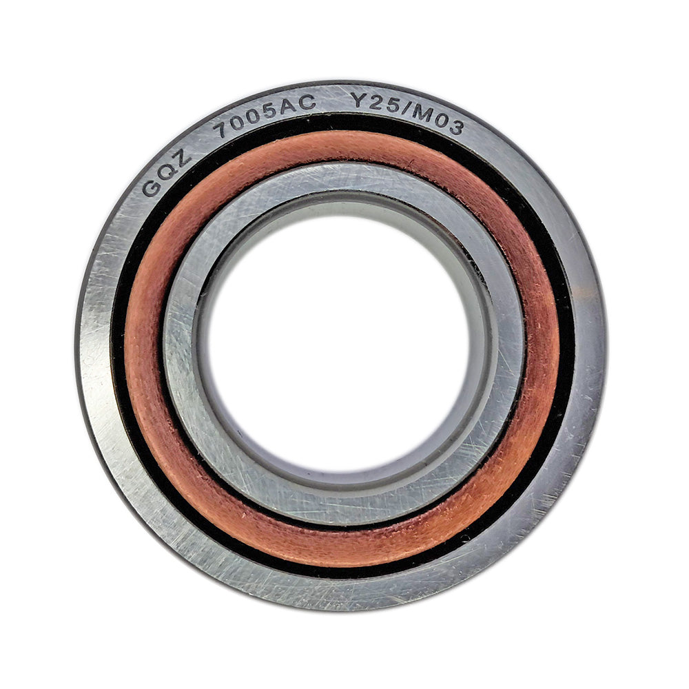 GQZ Bearing 7005AC Rodamiento de bolas de contacto angular 25x47x12mm Angular Contact Bearing Speed de una sola fila para bricolaje y dispositivos mecánicos diversos Peso 0.074kg |7005AC