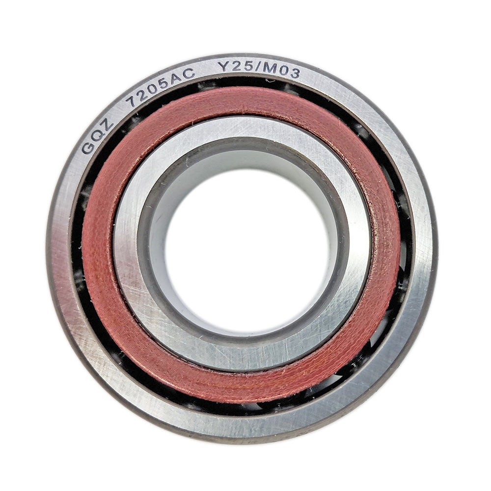 GQZ Bearing 7205AC Rodamiento de bolas de contacto angular 25x52x15mm Angular Contact Bearing Speed de una sola fila para bricolaje y dispositivos mecánicos diversos Peso 0.13kg |7205AC
