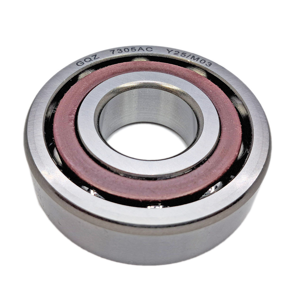 GQZ Bearing 7305AC Rodamiento de bolas de contacto angular 25x62x17mm Angular Contact Bearing Speed de una sola fila para bricolaje y dispositivos mecánicos diversos Peso 0.24kg |7305AC
