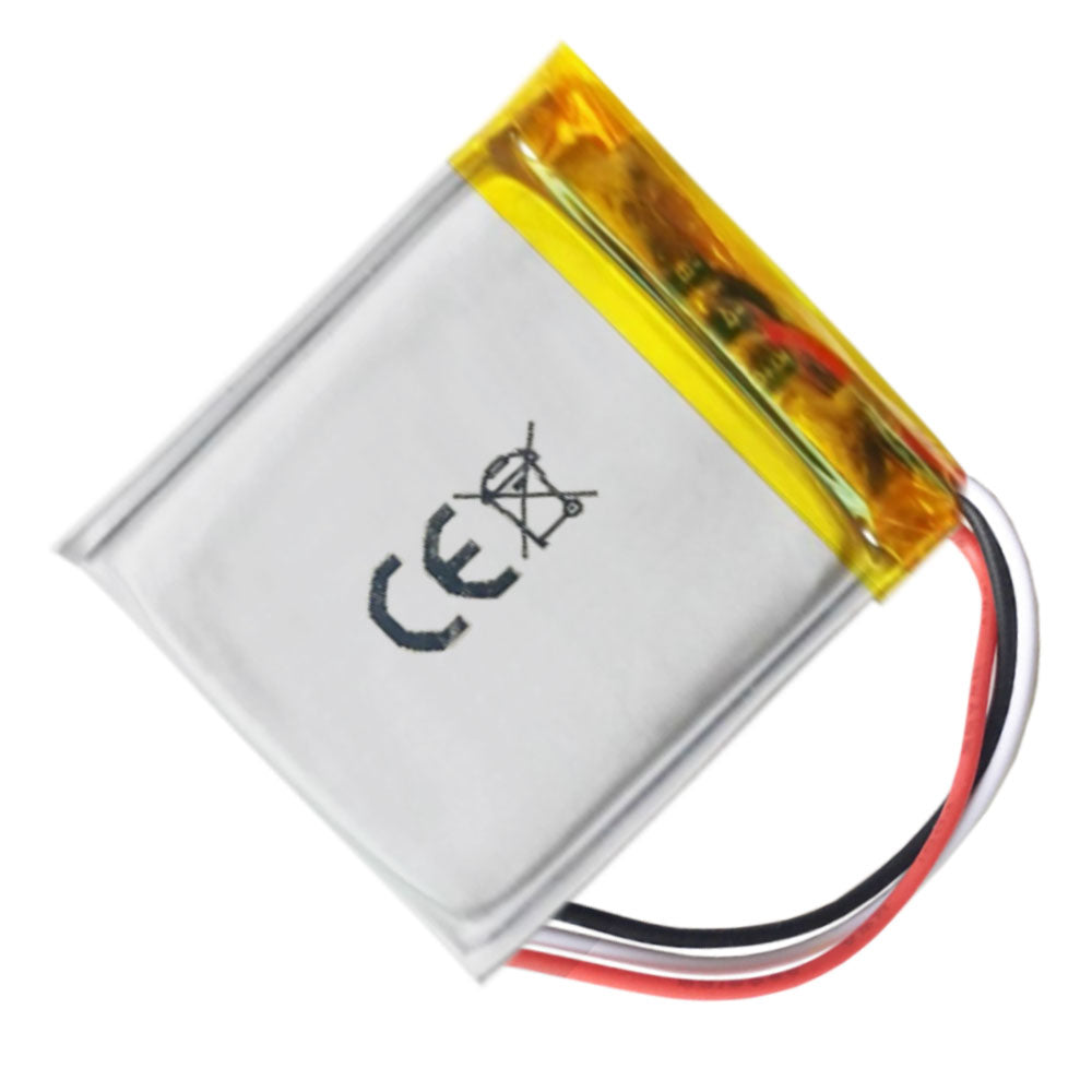 Batería 3 Cables 302323 LiPo 3.7V 125mAh 0.437Wh 1S 5C Liter Energy Battery Recargable con PCM termistor NTC smartwatch Reloj electrónica No Apta para Radio Control 25x23x3mm (3P|125mAh|302323)