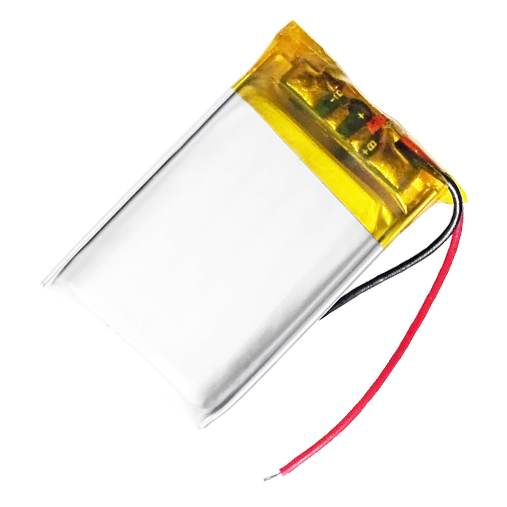 Batería 702030 LiPo 3.7V 400mAh 1.48Wh 1S 5C Liter Energy Battery para Electrónica Recargable teléfono portátil vídeo smartwatch Reloj GPS - No Apta para Radio Control 32x20x7mm (400mAh|702030)