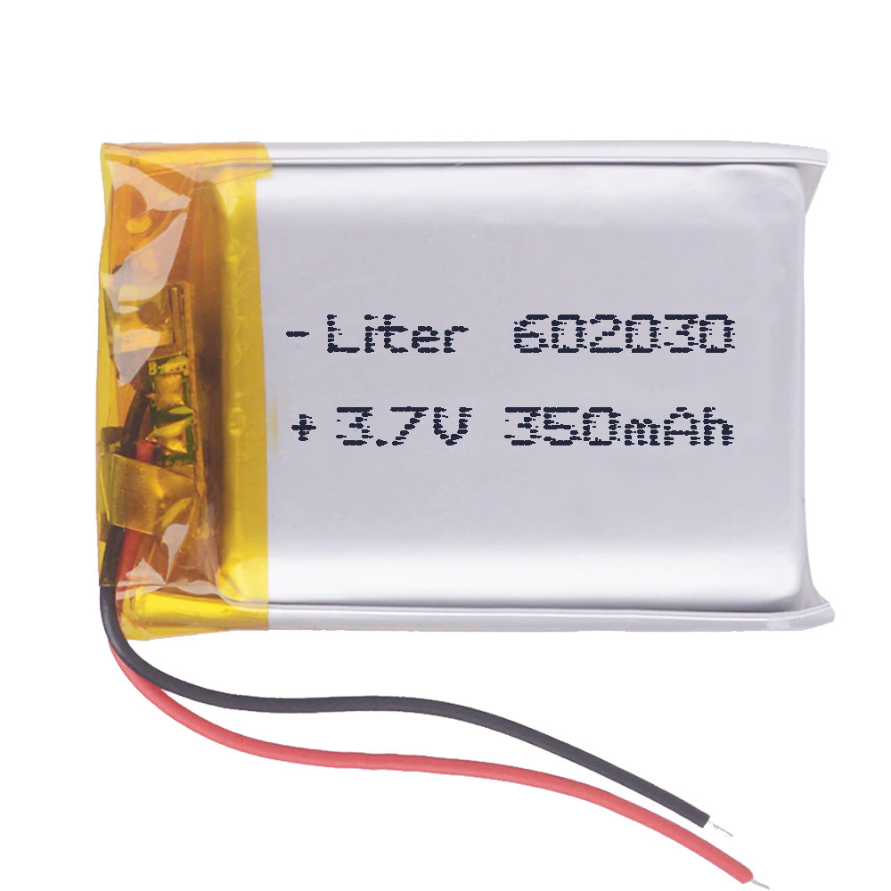 BATERÍA 602030 LiPo 3.7V 350mAh 1S para teléfono portátil vídeo mp3 mp4 luz led