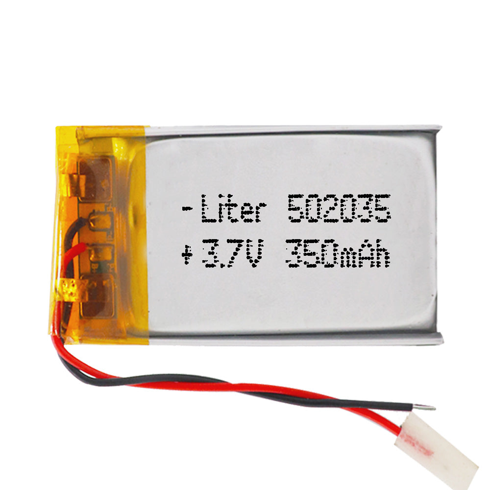 BATERÍA 502035 LiPo 3.7V 350mAh 1S teléfono portátil vídeo mp3 mp4 luz led gps