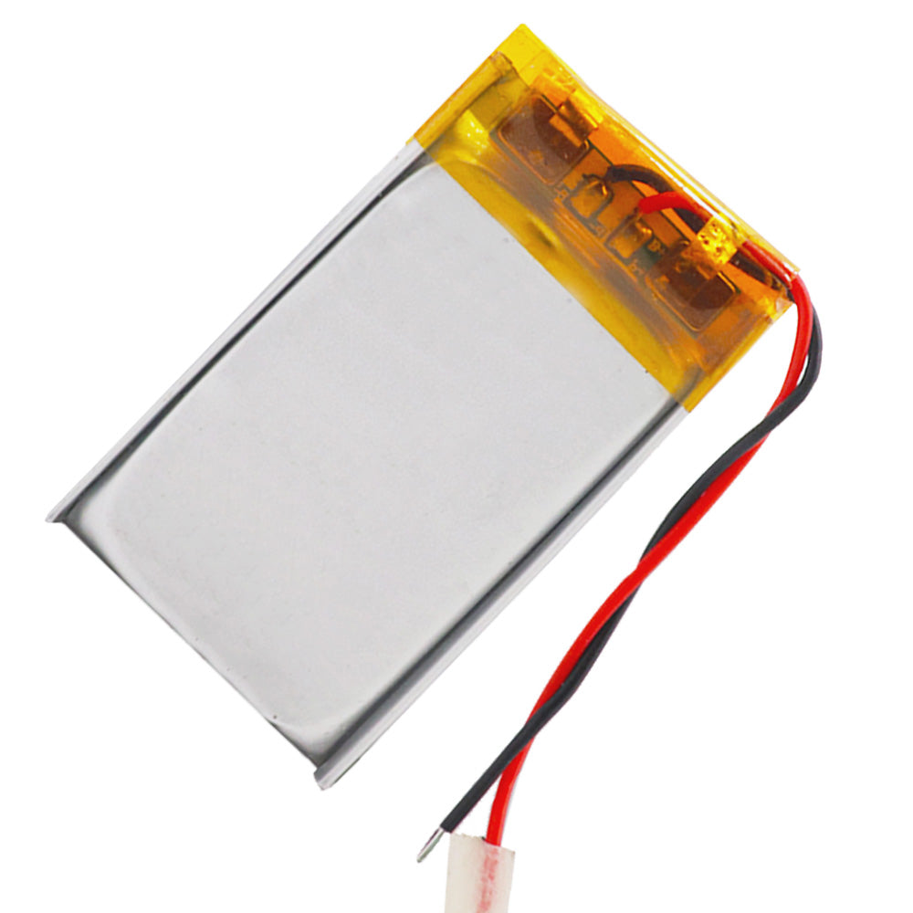 Batería 502035 LiPo 3.7V 300mAh 1.11Wh 1S 5C Liter Energy Battery para Electrónica Recargable teléfono portátil vídeo smartwatch Reloj GPS - No Apta para Radio Control 37x20x5mm (300mAh|502035)