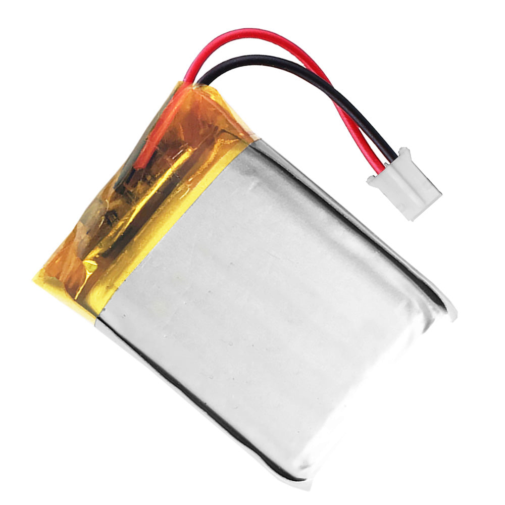 Batería 602535 LiPo 3.7V 600mAh 2.22Wh Recargable Conector PH2.0 (JST-PHR-02) Tipo B Litio: Asegúrese Que la polaridad del Dispositivo Coincide con la batería 37x25x6mm (PH2|600mAh|602535)