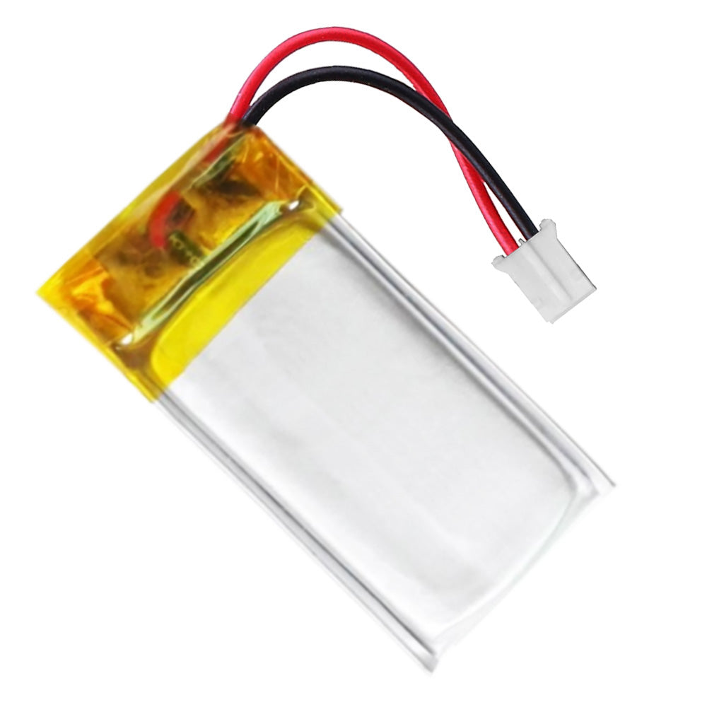 Batería 401530 LiPo 3.7V 200mAh 0.74Wh Recargable Conector PH2.0 (JST-PHR-02) Tipo B Litio: Asegúrese Que la polaridad del Dispositivo Coincide con la batería 32x15x4mm (PH2|200mAh|401530)