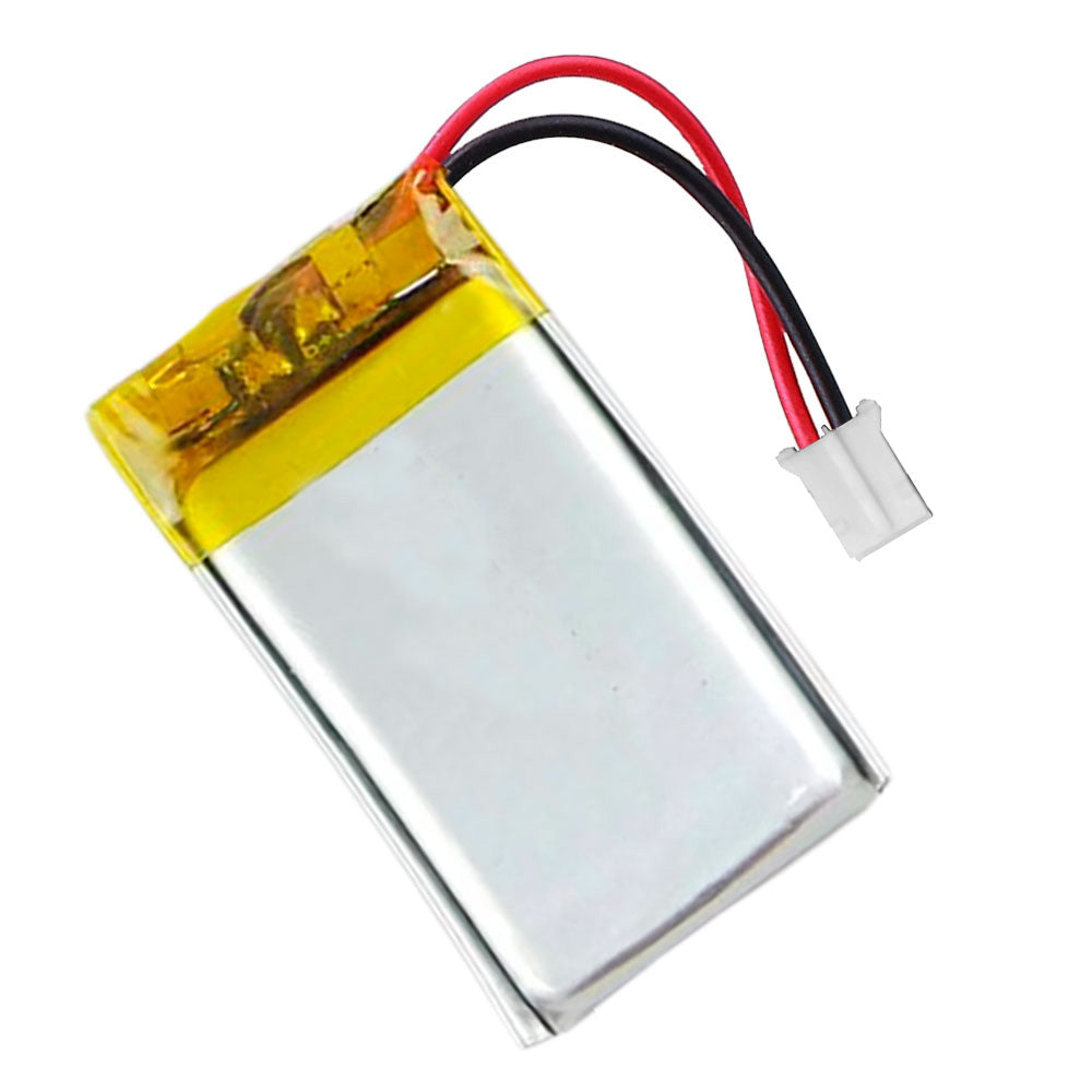Batería 401833 LiPo 3.7V 200mAh 0.74Wh Recargable Conector PH2.0 (JST-PHR-02) Tipo B Litio: Asegúrese Que la polaridad del Dispositivo Coincide con la batería 35x18x4mm (PH2|200mAh|401833)
