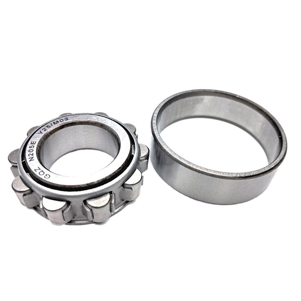 GQZ Bearing N205E Rodamiento de rodillos cilíndricos 25x52x15mm Cylindrical Roller Bearings de alta precisión y bajo ruido para bricolaje y dispositivos mecánicos Peso 0.148kg | N205E
