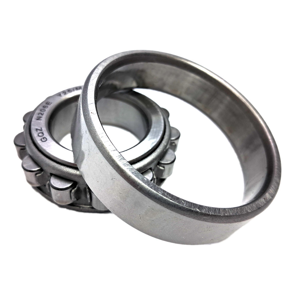 GQZ Bearing N206E Rodamiento de rodillos cilíndricos 30x62x16mm Cylindrical Roller Bearings de alta precisión y bajo ruido para bricolaje y dispositivos mecánicos Peso 0.24kg | N206E