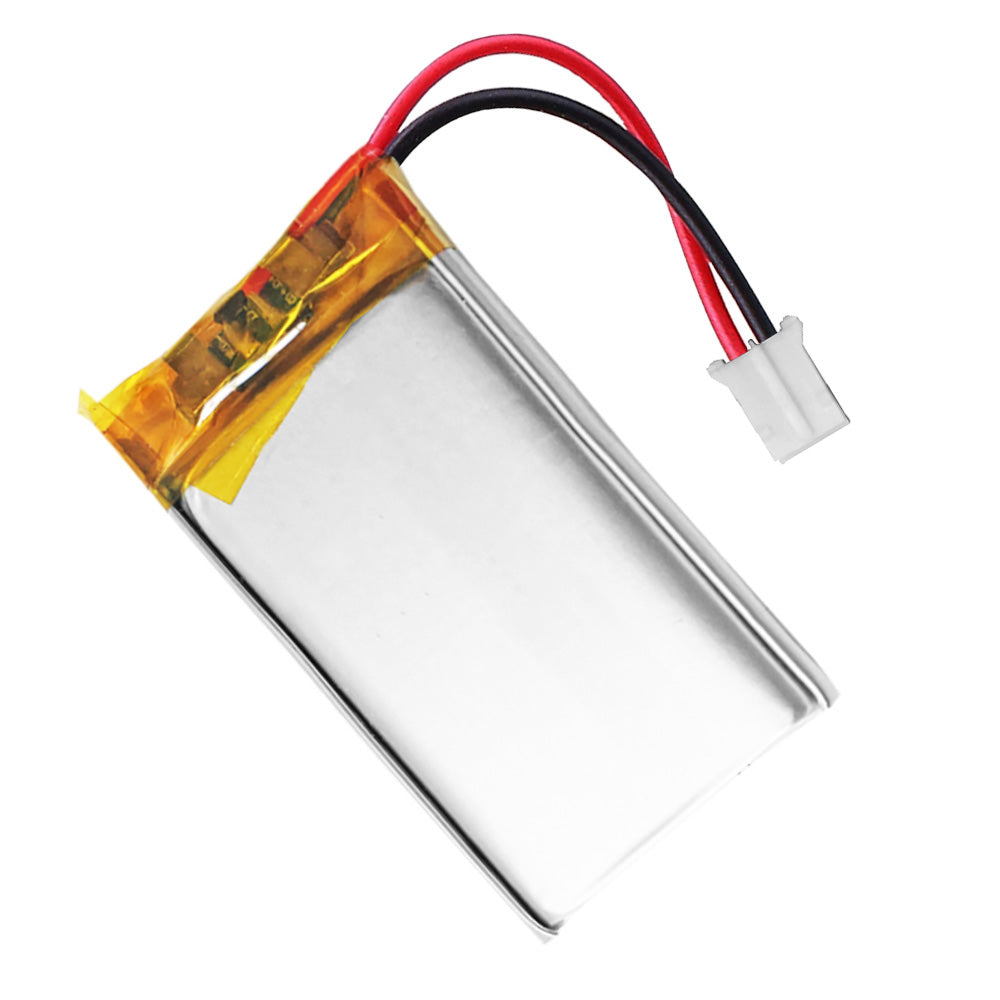 Batería 651725 LiPo 3.7V 200mAh 0.74Wh Recargable Conector PH2.0 (JST-PHR-02) Tipo B Litio: Asegúrese Que la polaridad del Dispositivo Coincide con la batería 27x17x6.5mm(PH2|200mAh|651725)