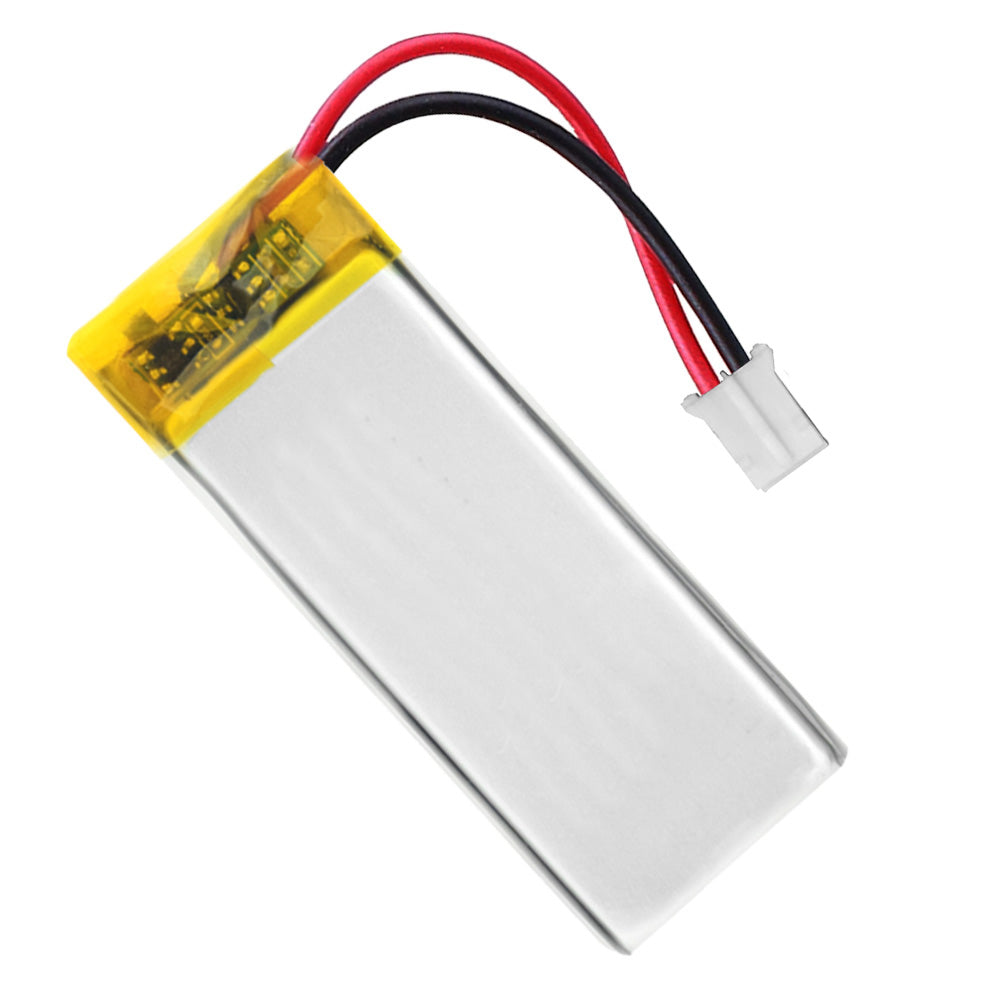 Batería 451848 LiPo 3.7V 250mAh 0.925Wh Recargable Conector PH2.0 (JST-PHR-02) Tipo B Litio: Asegúrese Que la polaridad del Dispositivo Coincide con la batería 50x18x4.5mm(PH2|250mAh|451848)