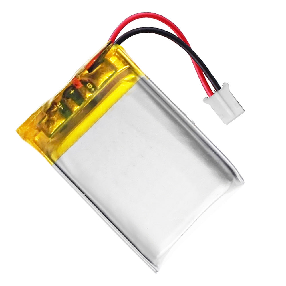 Batería 702025 LiPo 3.7V 280mAh 1.036Wh Recargable Conector PH2.0 (JST-PHR-02) Tipo B Litio: Asegúrese Que la polaridad del Dispositivo Coincide con la batería 27x20x7mm (PH2|280mAh|702025)
