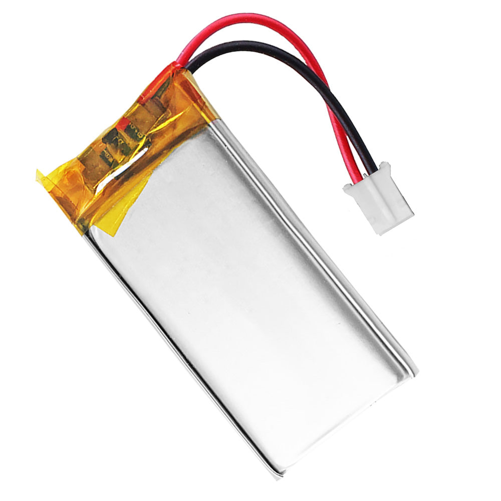 Batería 701230 LiPo 3.7V 300mAh 1.11Wh Recargable Conector PH2.0 (JST-PHR-02) Tipo B Litio: Asegúrese Que la polaridad del Dispositivo Coincide con la batería 32x12x7mm (PH2|300mAh|701230)