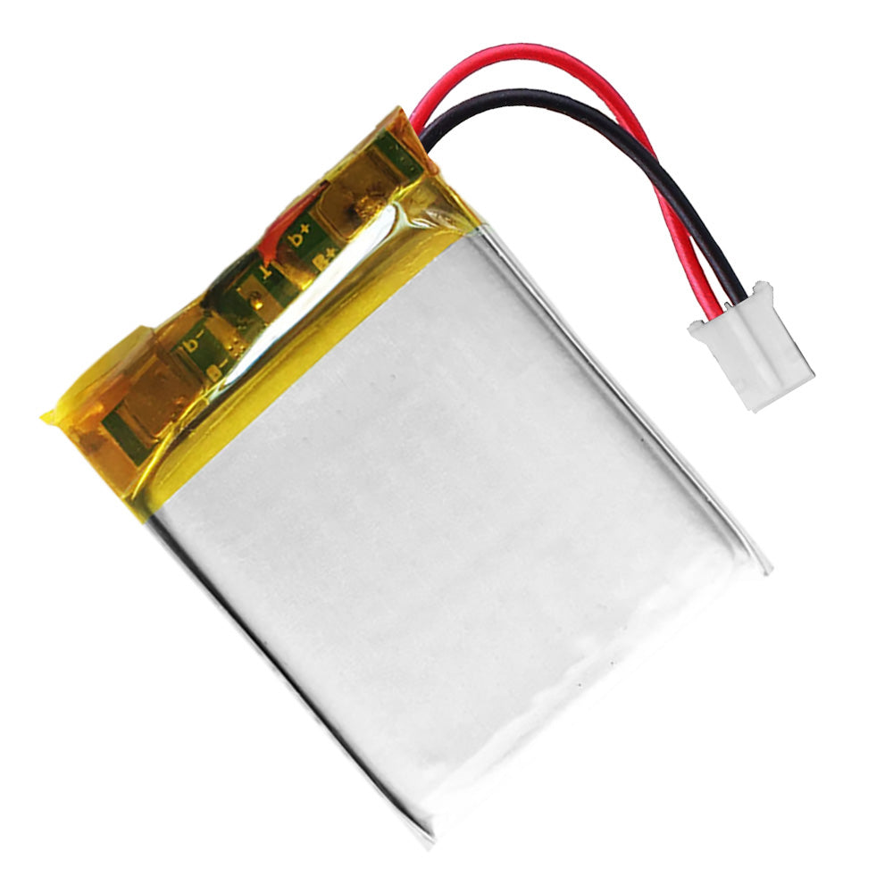 Batería 303048 LiPo 3.7V 310mAh 1.147Wh Recargable Conector PH2.0 (JST-PHR-02) Tipo B Litio: Asegúrese Que la polaridad del Dispositivo Coincide con la batería 50x30x3mm (PH2|310mAh|303048)
