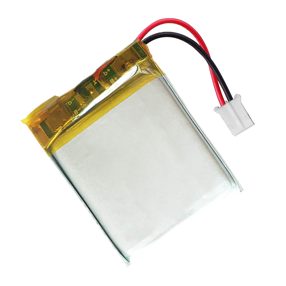 Batería 602530 LiPo 3.7V 450mAh 1.665Wh Recargable Conector PH2.0 (JST-PHR-02) Tipo B Litio: Asegúrese Que la polaridad del Dispositivo Coincide con la batería 32x25x6mm (PH2|450mAh|602530)