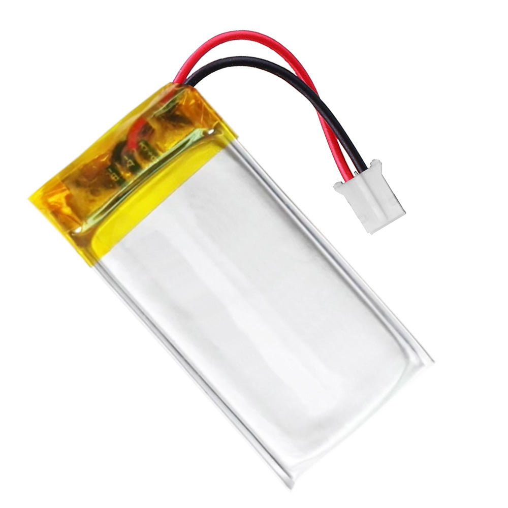 Batería 852526 LiPo 3.7V 500mAh 1.85Wh Recargable Conector PH2.0 (JST-PHR-02) Tipo B Litio: Asegúrese Que la polaridad del Dispositivo Coincide con la batería 28x25x8.5mm(PH2|500mAh|852526)