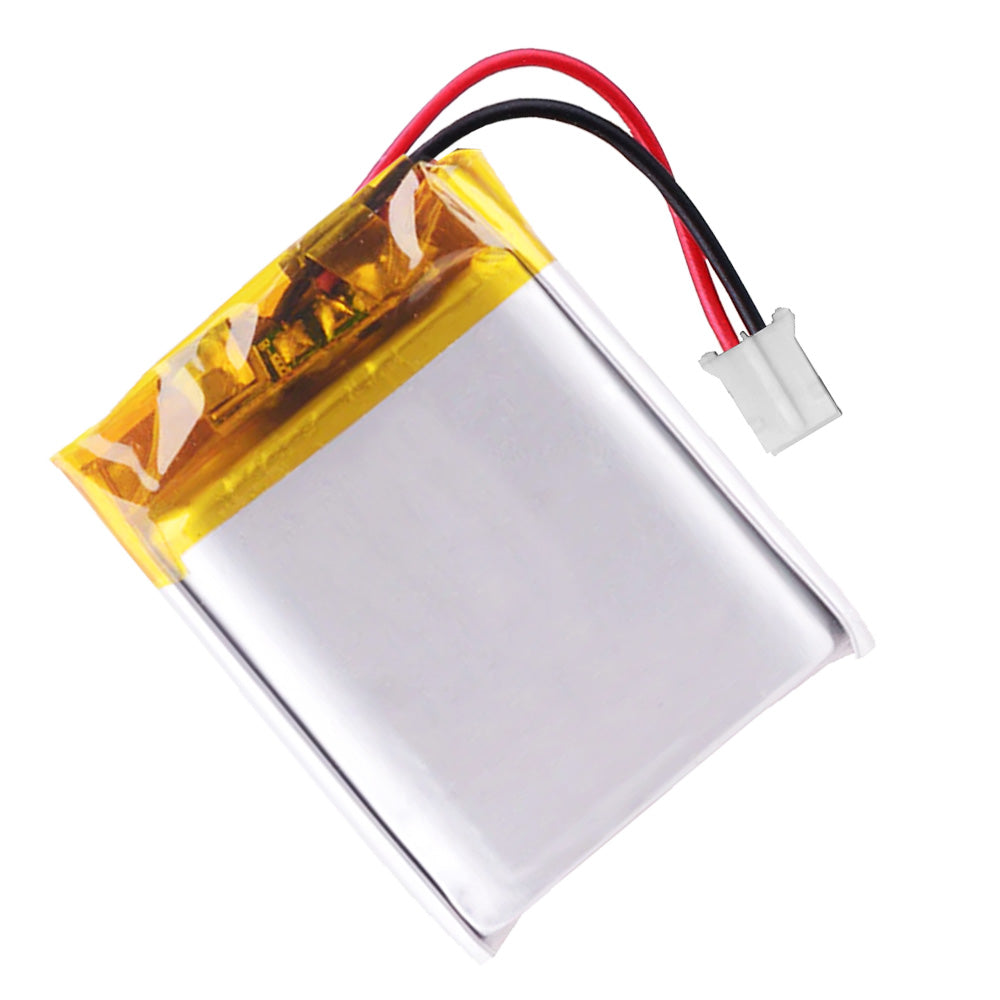 Batería 304050 LiPo 3.7V 600mAh 2.22Wh Recargable Conector PH2.0 (JST-PHR-02) Tipo B Litio: Asegúrese Que la polaridad del Dispositivo Coincide con la batería 52x40x3mm (PH2|600mAh|304050)
