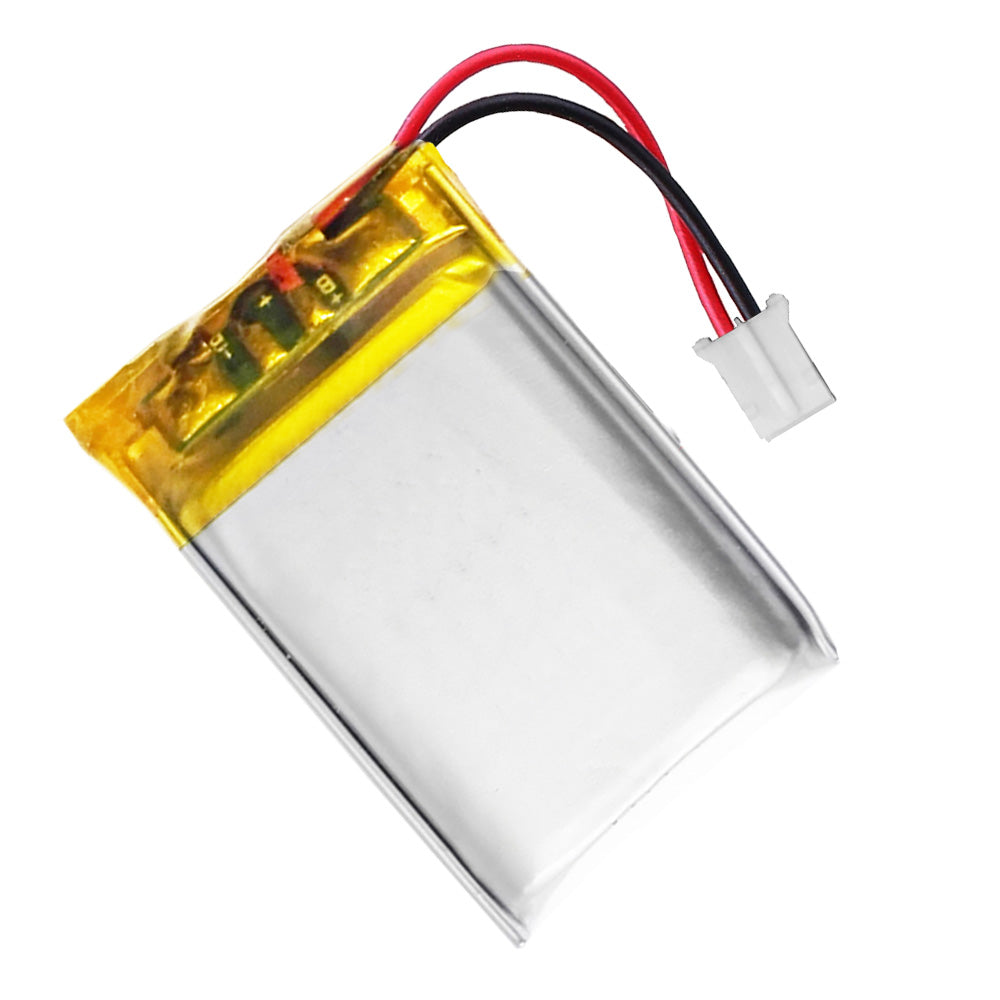 Batería 602248 LiPo 3.7V 600mAh 2.22Wh Recargable Conector PH2.0 (JST-PHR-02) Tipo B Litio: Asegúrese Que la polaridad del Dispositivo Coincide con la batería 50x22x6mm (PH2|600mAh|602248)