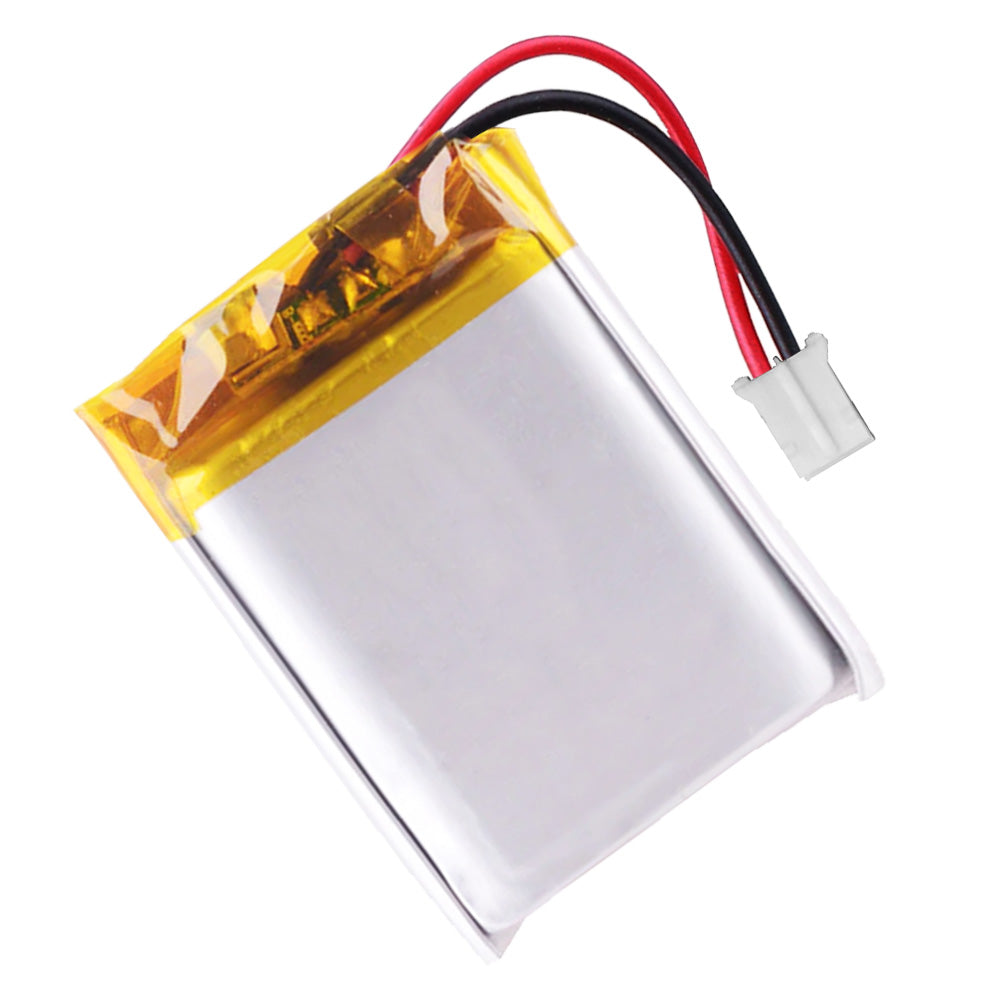 Batería 603040 LiPo 3.7V 800mAh 2.96Wh Recargable Conector PH2.0 (JST-PHR-02) Tipo B Litio: Asegúrese Que la polaridad del Dispositivo Coincide con la batería 42x30x6mm (PH2|800mAh|603040)