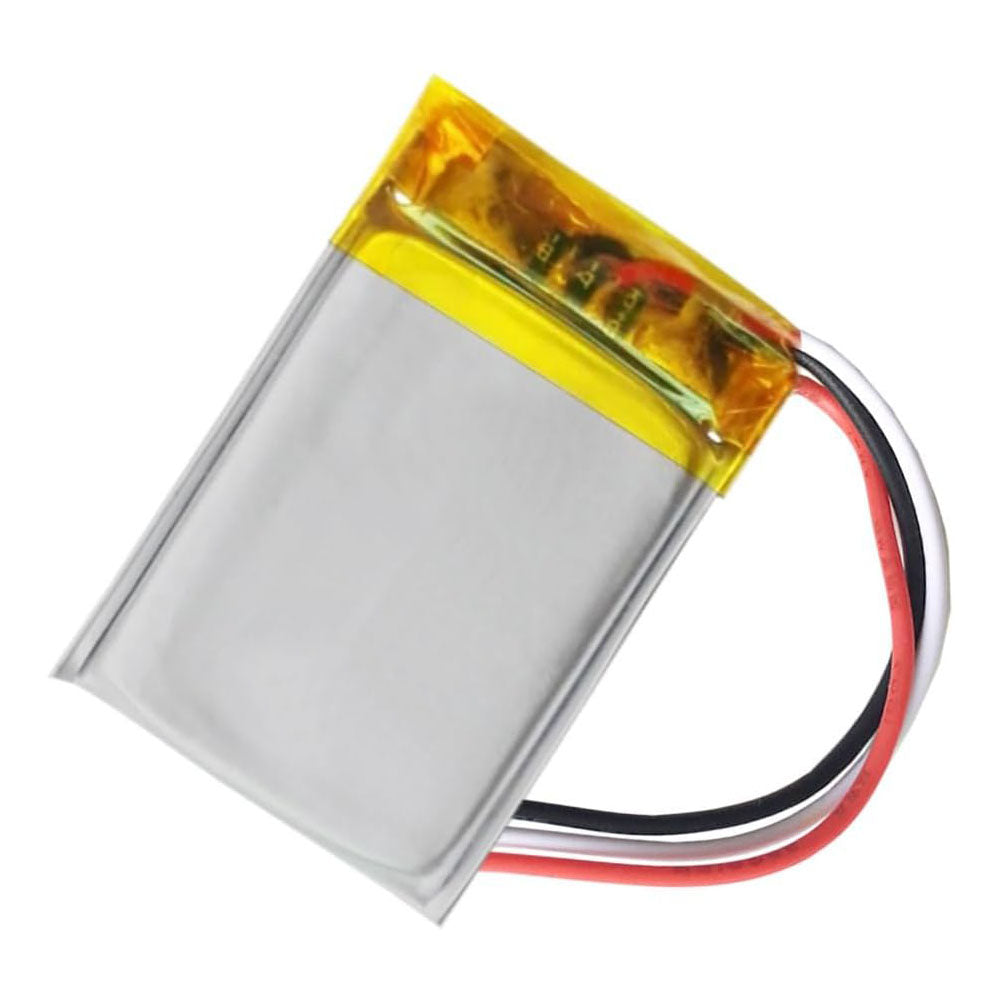Batería 3 Cables 242030 LiPo 3.7V 140mAh 0.518Wh 1S 5C Liter Energy Battery Recargable con PCM termistor NTC smartwatch Reloj electrónica No Apta para Radio Control 32x20x3mm (3P|140mAh|242030)