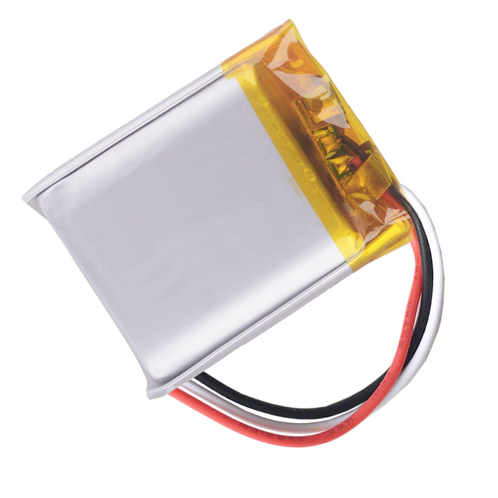 Batería 3 cables 503040 LiPo 3.7V 600mAh 2.22Wh 1S 5C Liter Energy Battery Recargable con PCM termistor NTC smartwatch reloj electrónica No apta para Radio Control 42x30x5mm (3P|600mAh|503040)