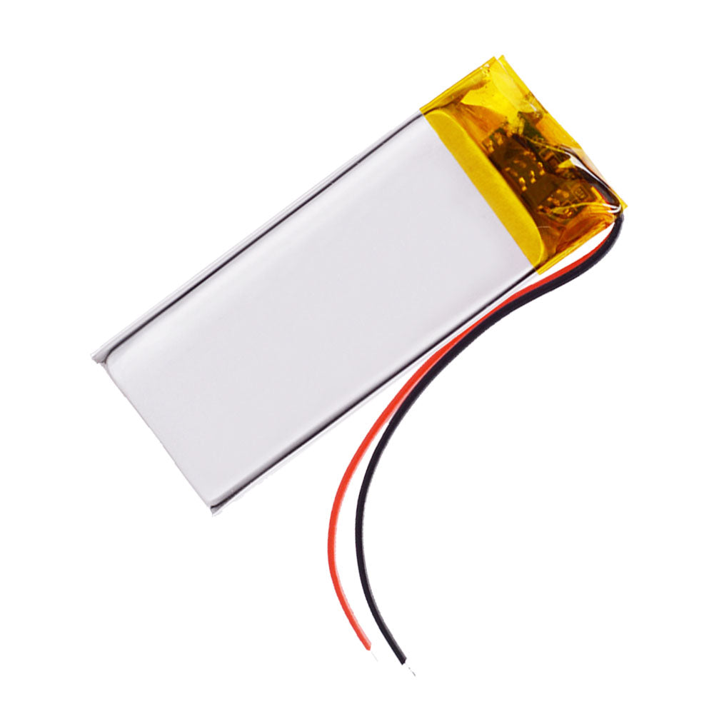Batería 501230 LiPo 3.7V 150mAh 0.555Wh 1S 5C Liter Energy Battery para Electrónica Recargable teléfono portátil vídeo smartwatch reloj GPS - No apta para Radio Control 32x12x5mm (150mAh|501230)
