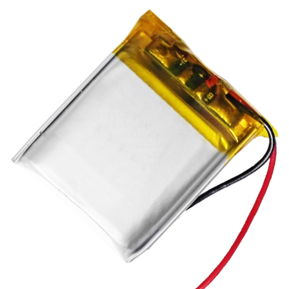 Batería 701725 LiPo 3.7V 150mAh 0.555Wh 1S 5C Liter Energy Battery para Electrónica Recargable teléfono portátil vídeo smartwatch reloj GPS - No apta para Radio Control 27x17x4mm (150mAh|701725)