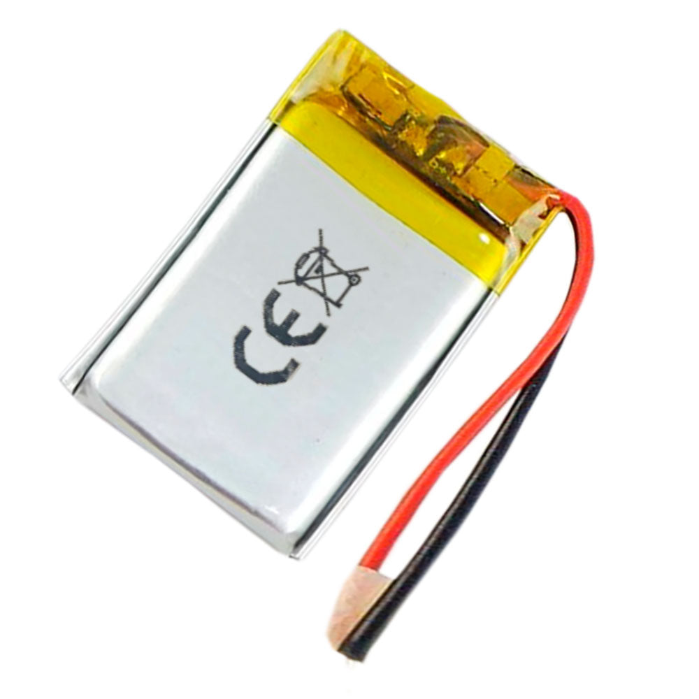 Batería 702030 LiPo 3.7V 380mAh 1.406Wh 1S 5C Liter Energy Battery para Electrónica Recargable teléfono portátil vídeo smartwatch Reloj GPS - No Apta para Radio Control 32x20x7mm (380mAh|702030)